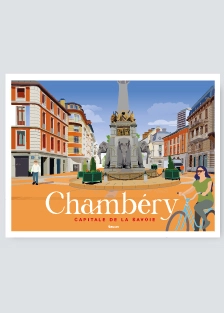 Affiche de Chambéry en Savoie