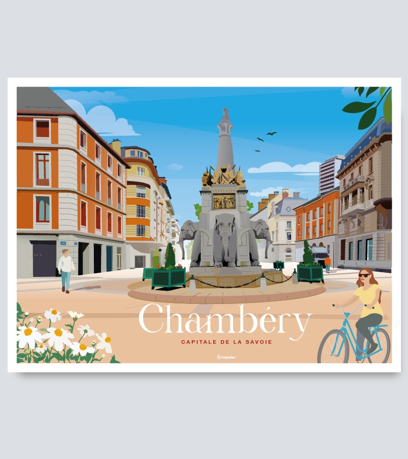 Affiche Chambéry Savoie