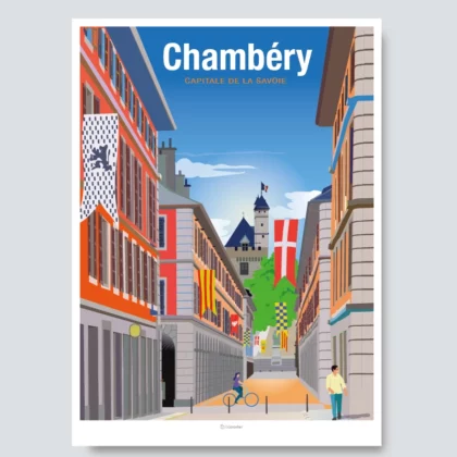 Affiche Chambéry château