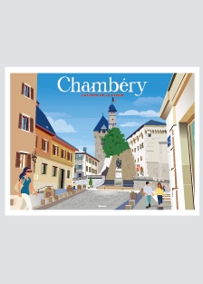 poster château Chambéry