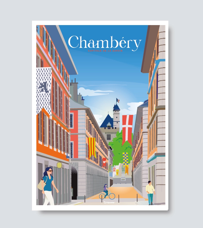 affiche Chambéry château